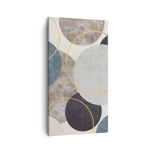 Canvas picture - Wheel after Wheel - 45x80 cm