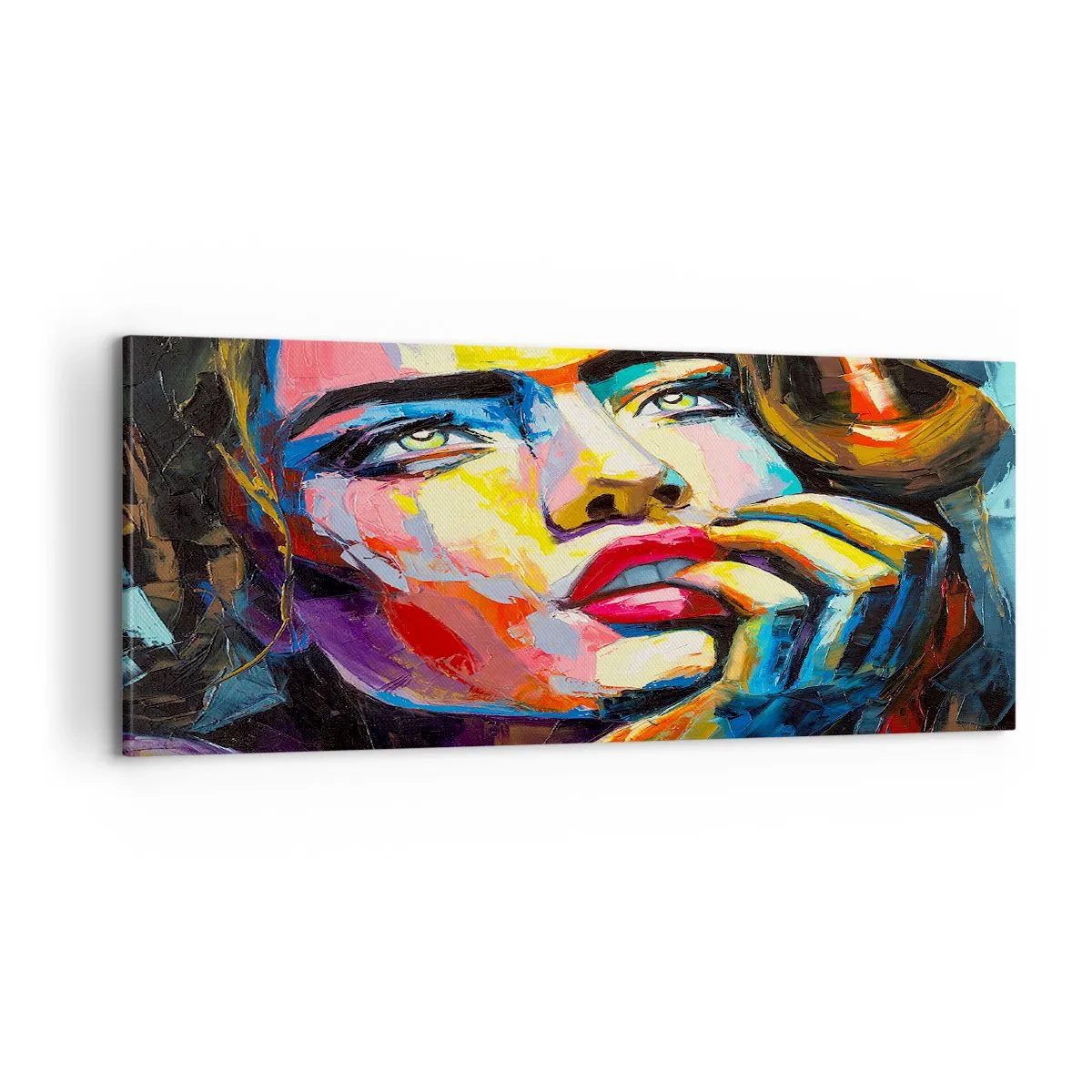 Canvas picture - Dreams Like Birds Flying in the Sky - 100x40 cm