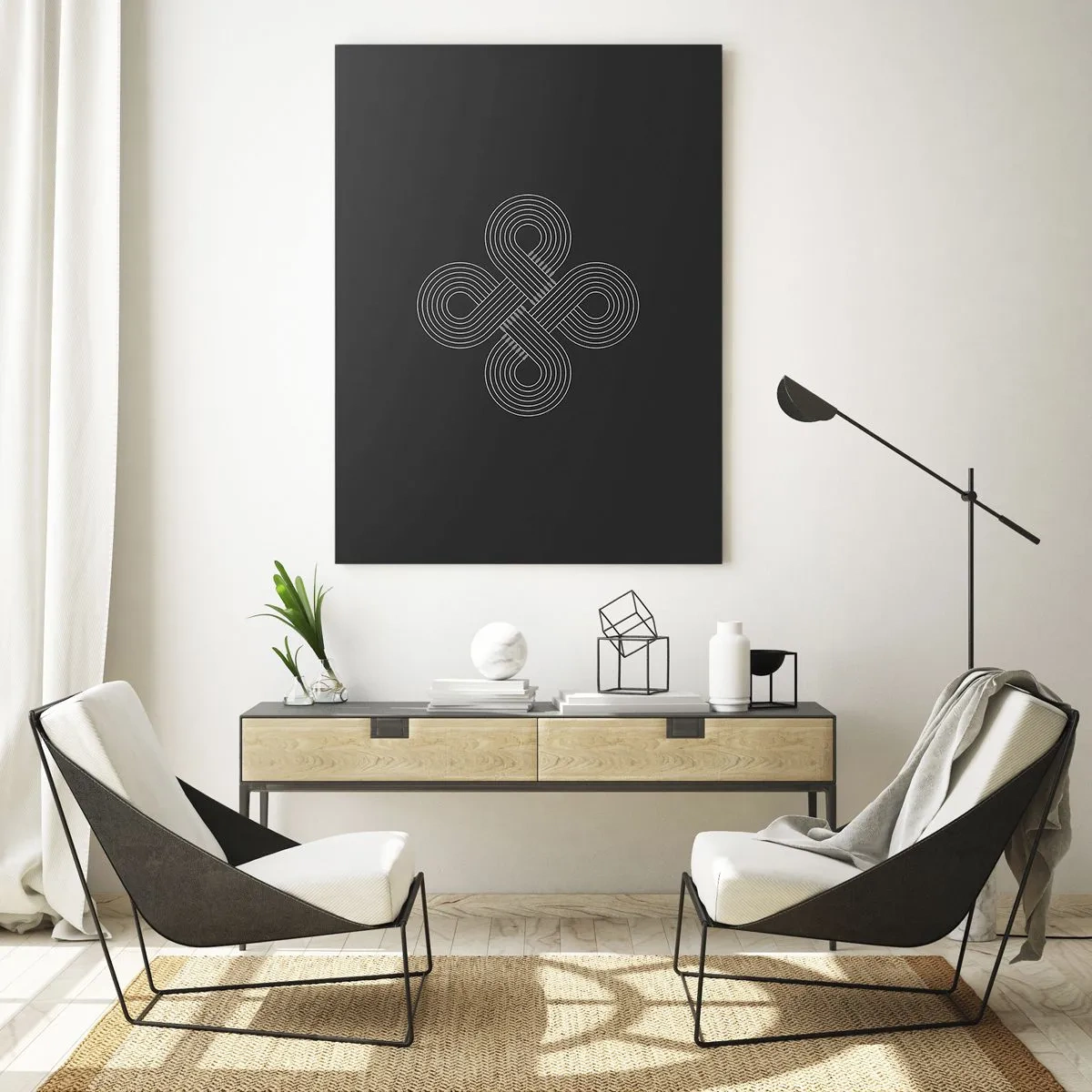 Glass picture - In Celtic Spirit - 50x70 cm