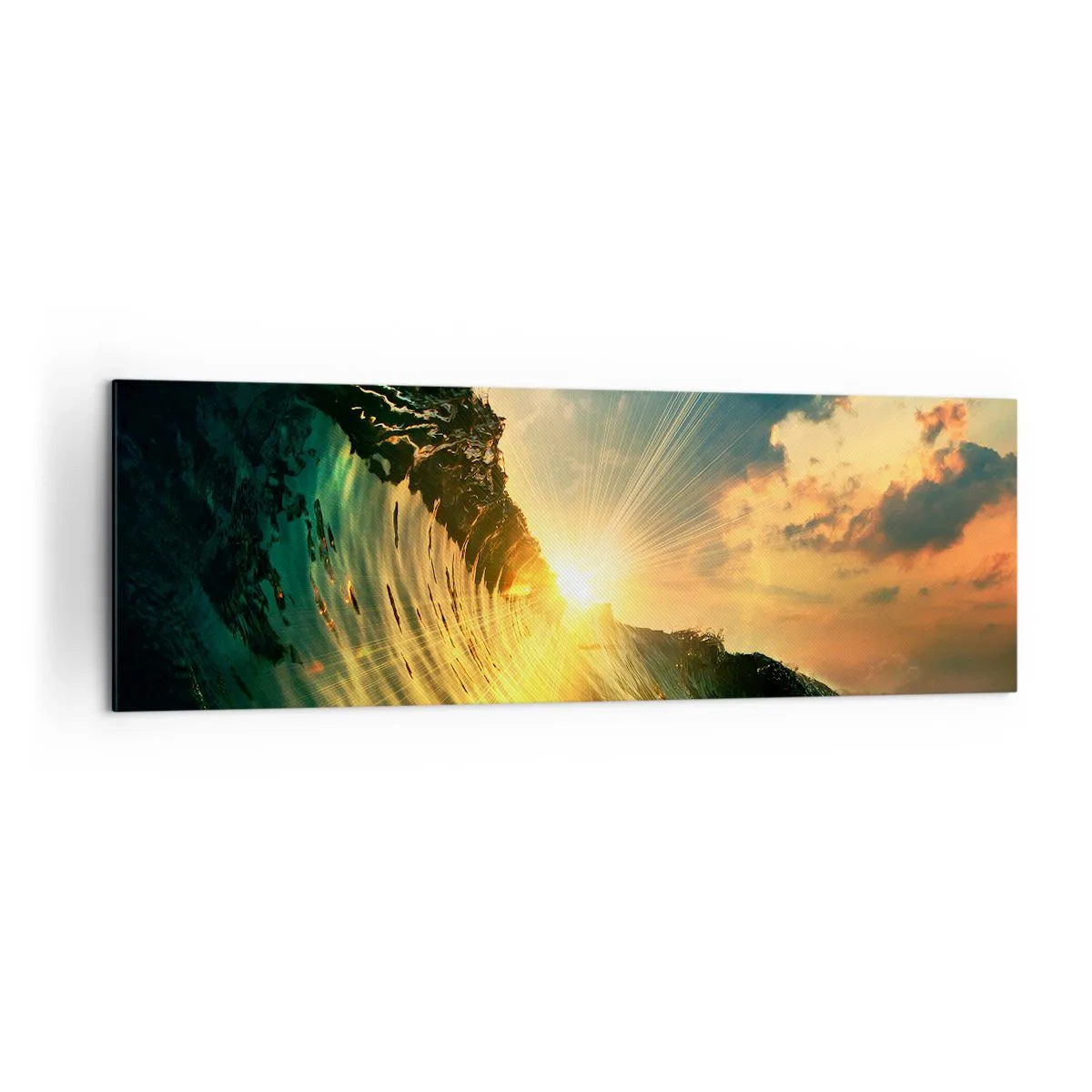 Canvas picture - Surfer, Where Are You? - 160x50 cm