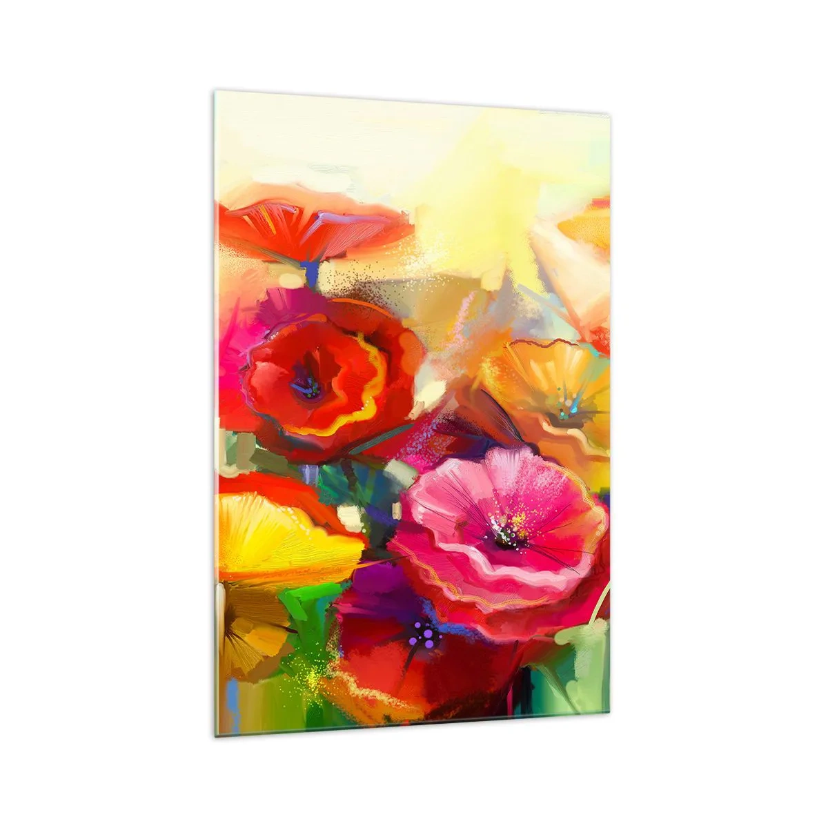 Glass picture - Not Only Red - 70x100 cm