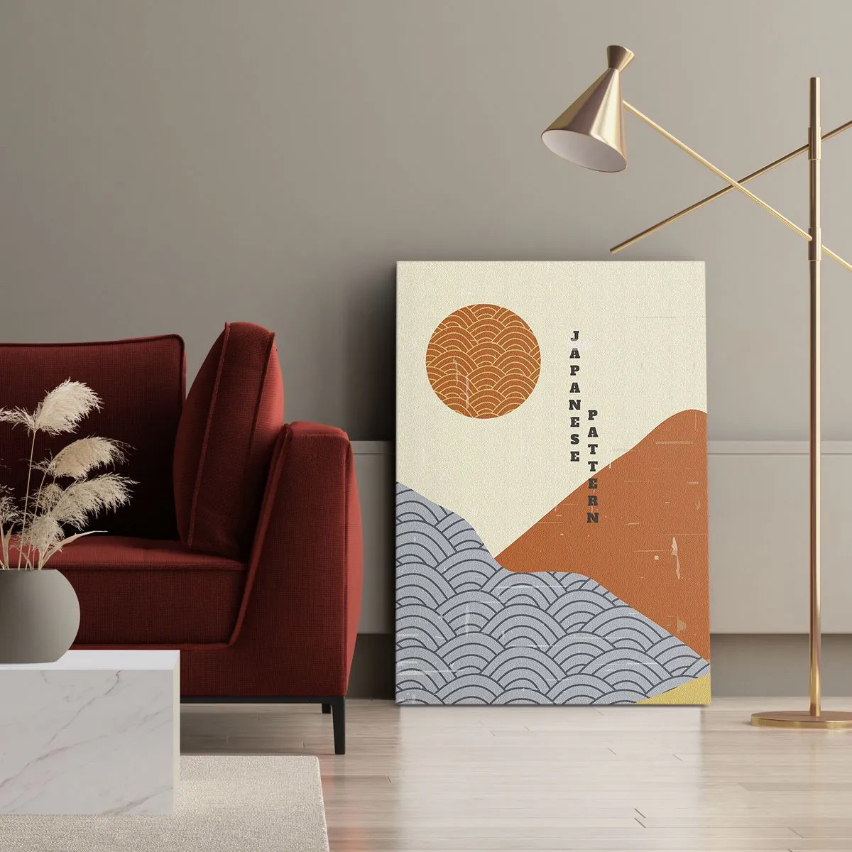 Canvas picture - In the Japanese Spirit - 50x70 cm