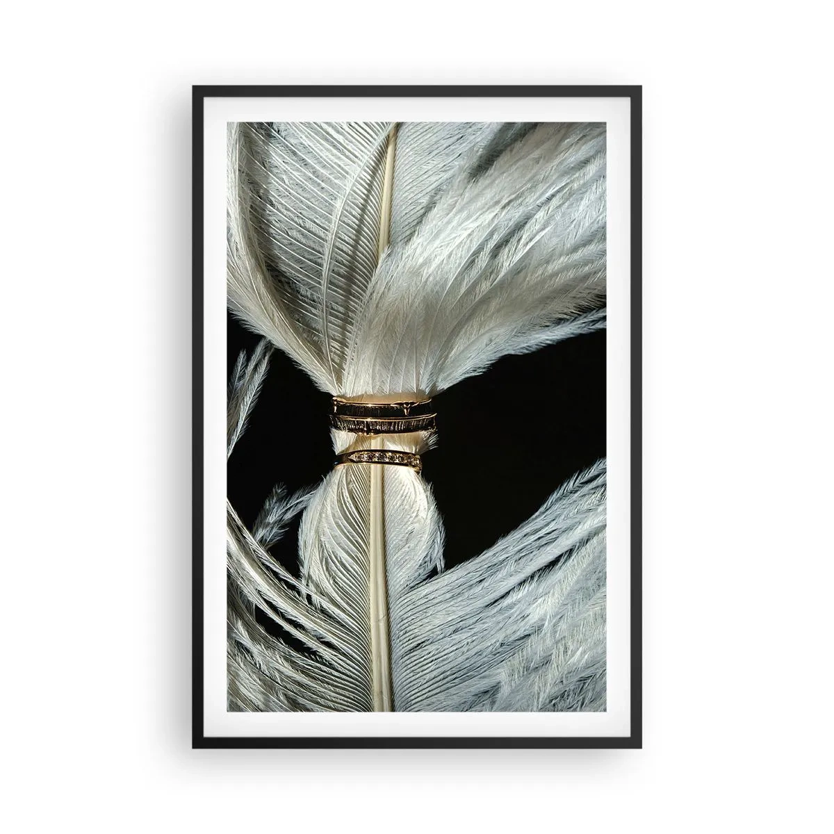 Poster in black frame - …and I won't Leave You… - 61x91 cm