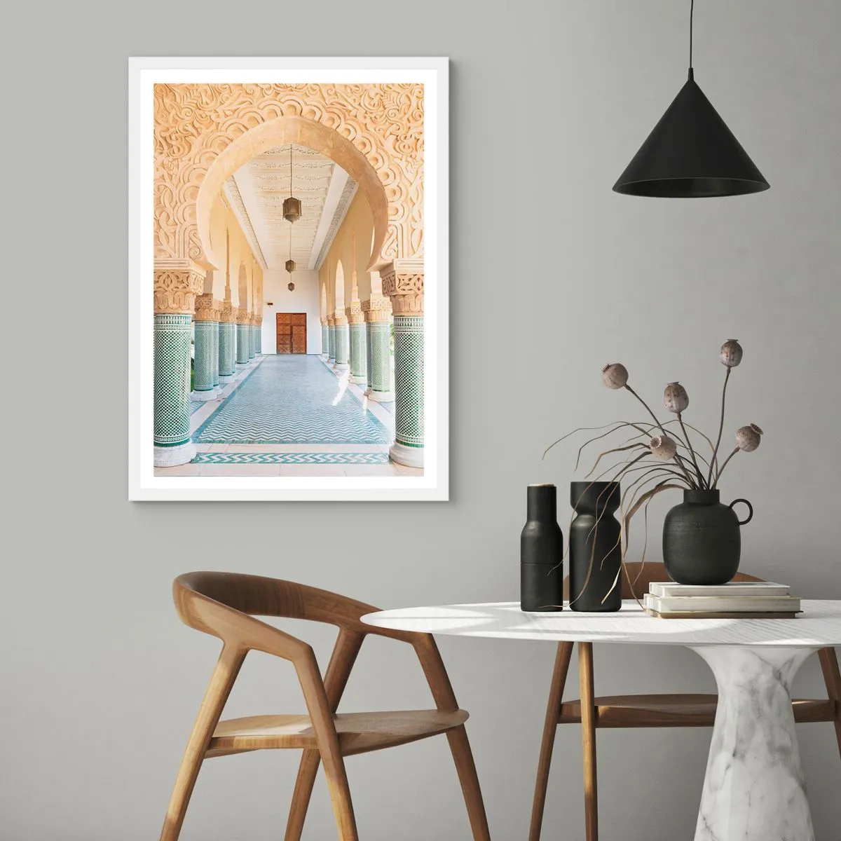 Poster in white frmae - From Scheherazade's Tale - 70x100 cm