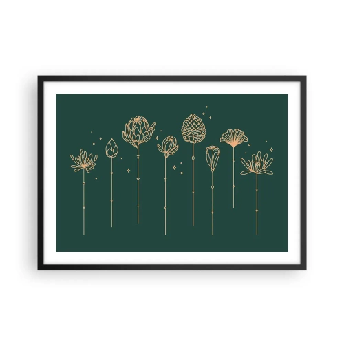Poster in black frame - The Herb Family - 70x50 cm