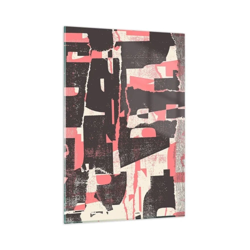 Glass picture - All that Chaos - 80x120 cm