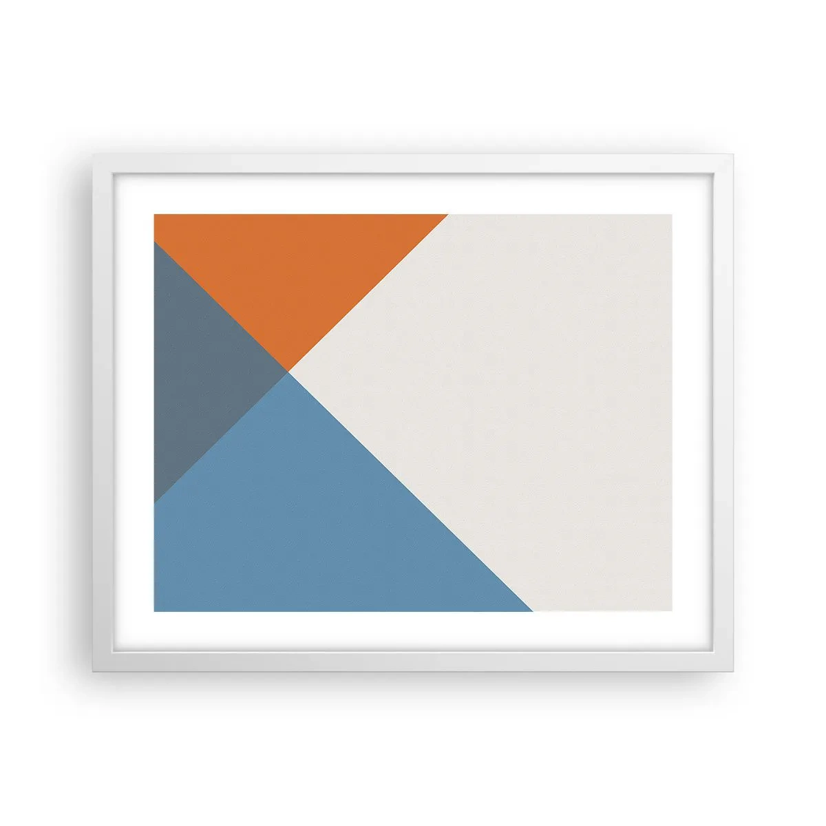 Poster in white frmae - At an Angle… - 50x40 cm