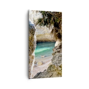 Canvas picture - Turquoise Bay - 65x120 cm