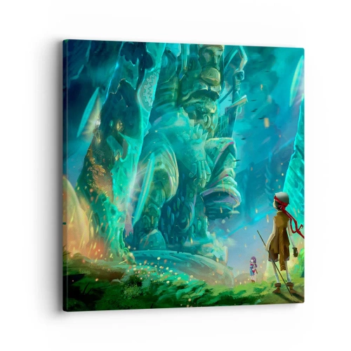 Canvas picture - From a Book of Fairy Tales - 40x40 cm