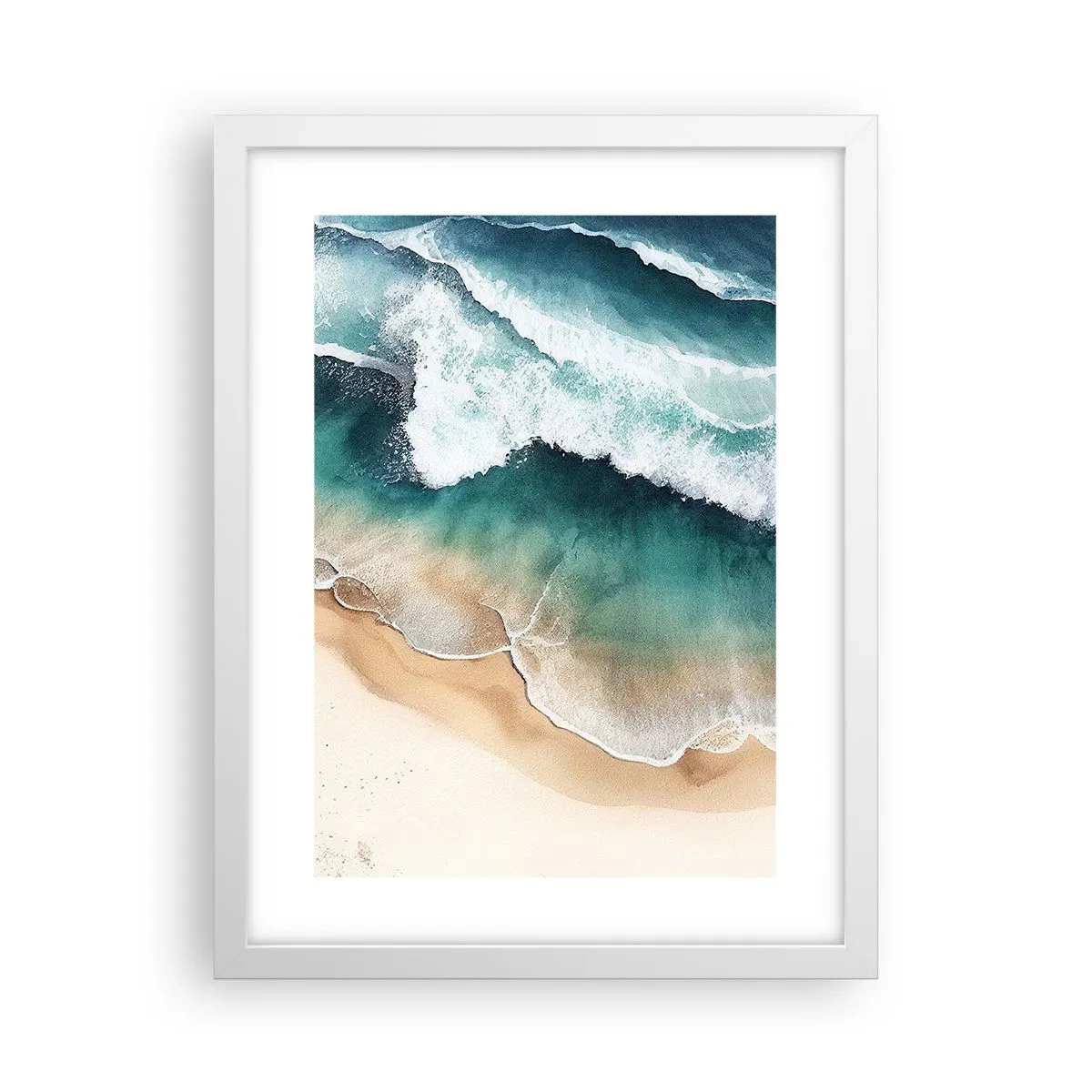 Poster in white frmae - Eternal Encounter - 30x40 cm