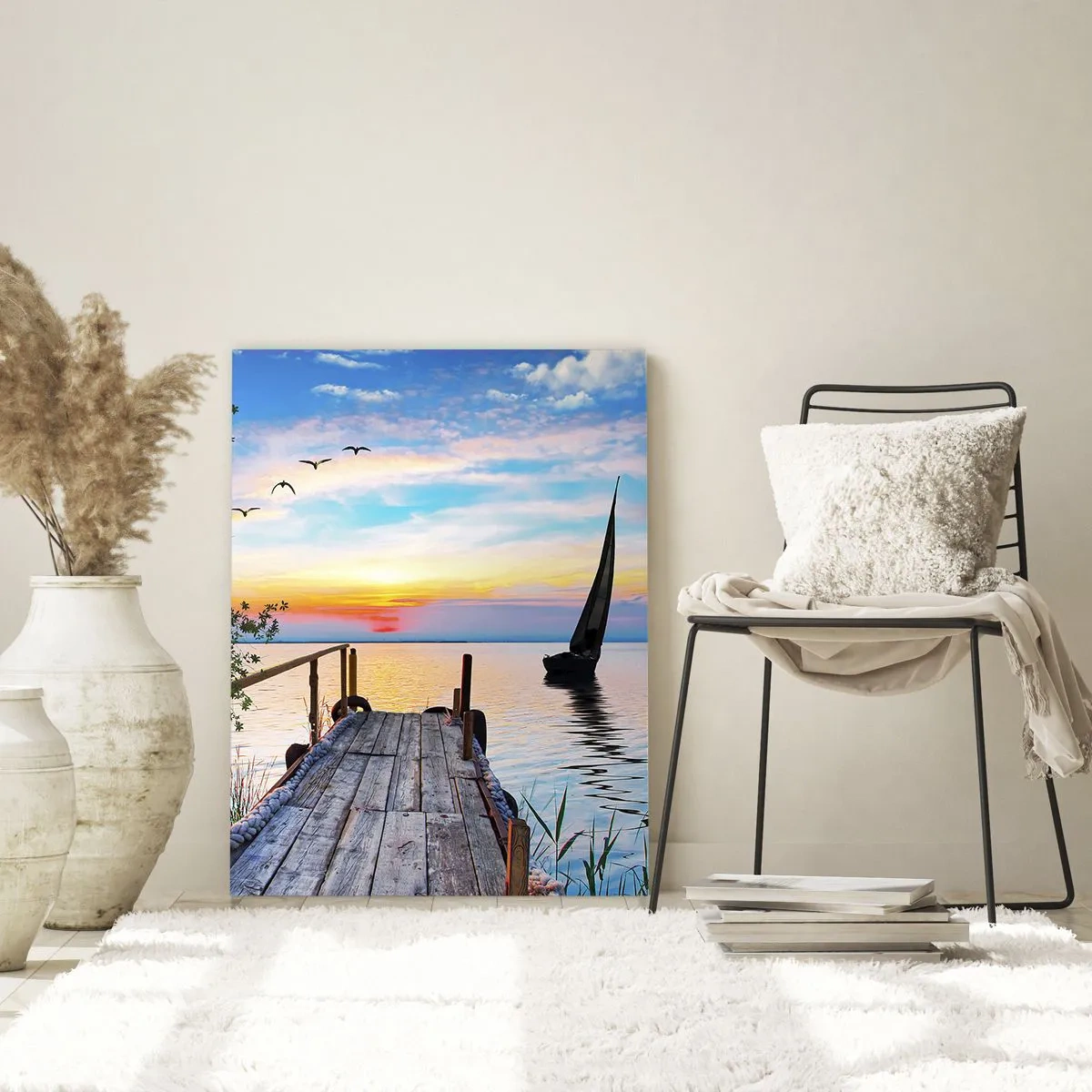 Glass picture - Good Evening - 50x70 cm