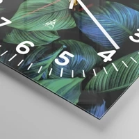 Clock face with numbers