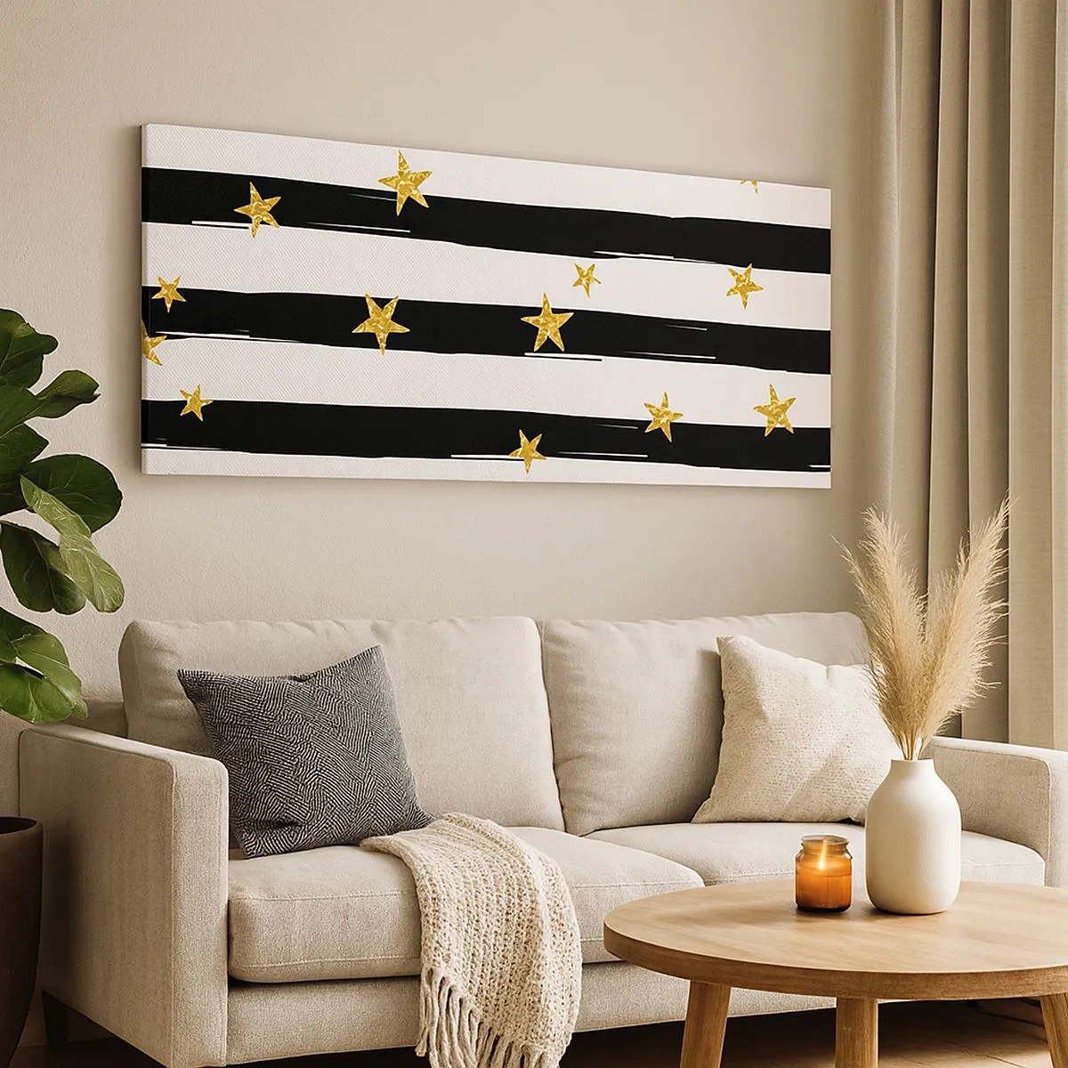 Canvas picture - We Have All Been Born Under a Lucky Star - 100x40 cm