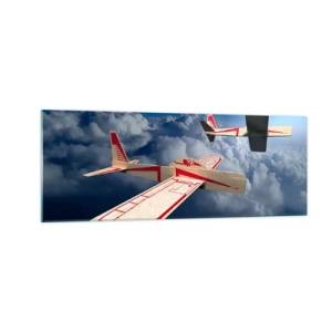 Glass picture - Higher and Further - 140x50 cm