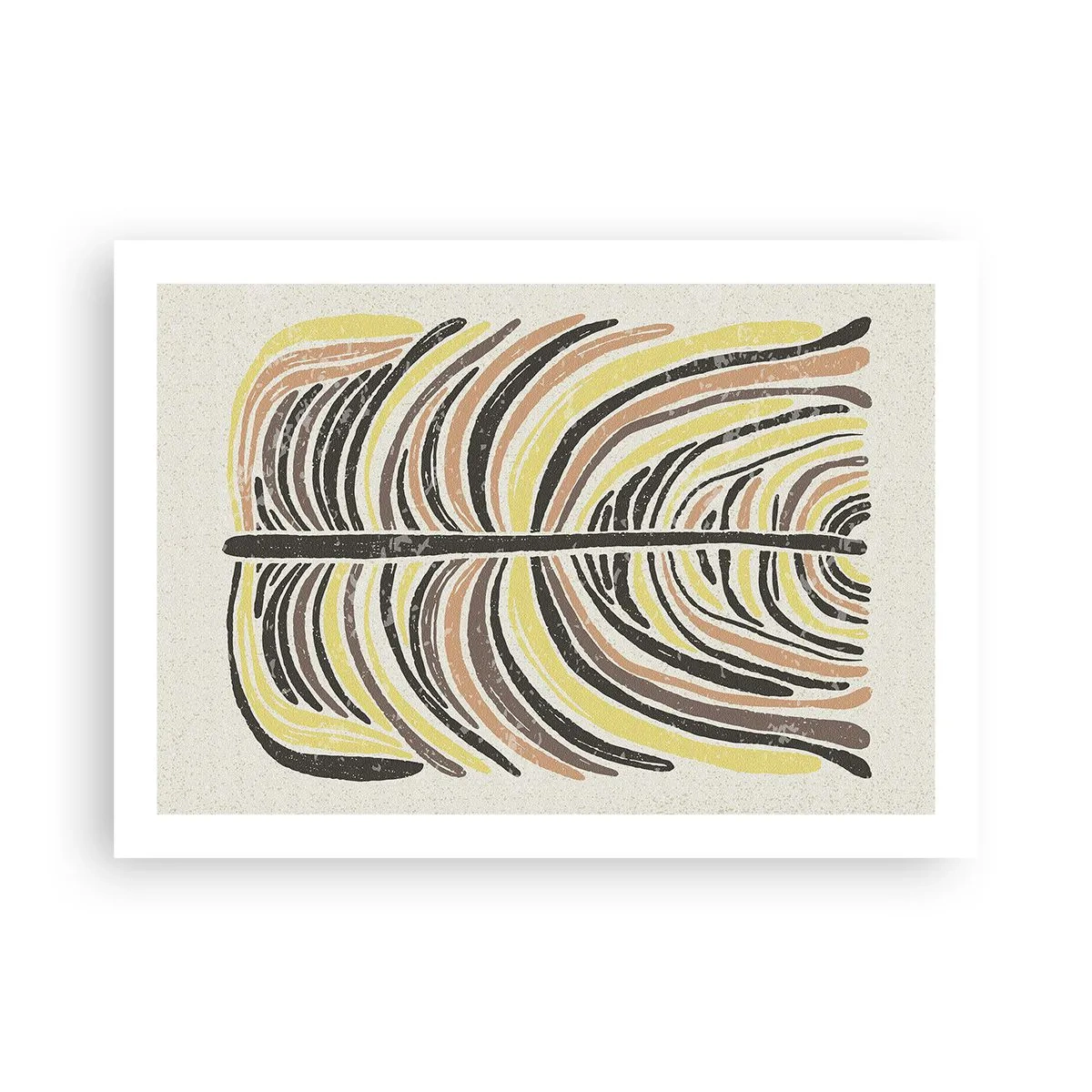 Poster - Abstract: Life to the Full - 70x50 cm