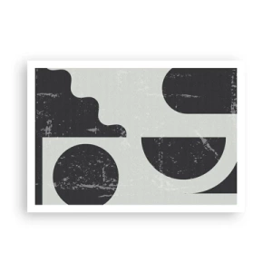 Poster - Composition Above and Under - 100x70 cm