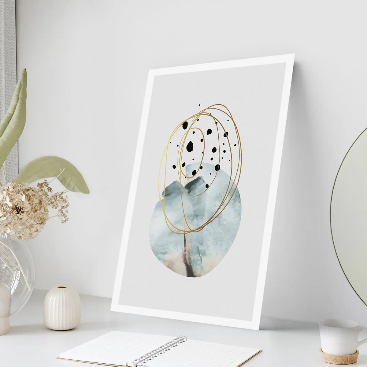 Poster - In the Embrace of Space - 61x91 cm