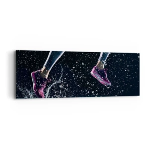 Canvas picture - Step on It - 90x30 cm