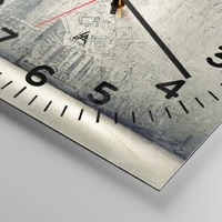 Clock face with numbers