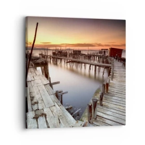 Canvas picture - Authentic, Not a Tourist Trap - 30x30 cm