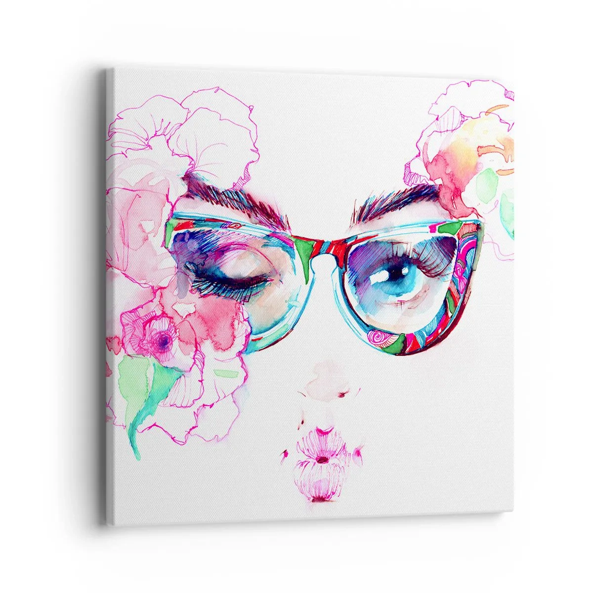 Canvas picture - Tempting Promise - 40x40 cm