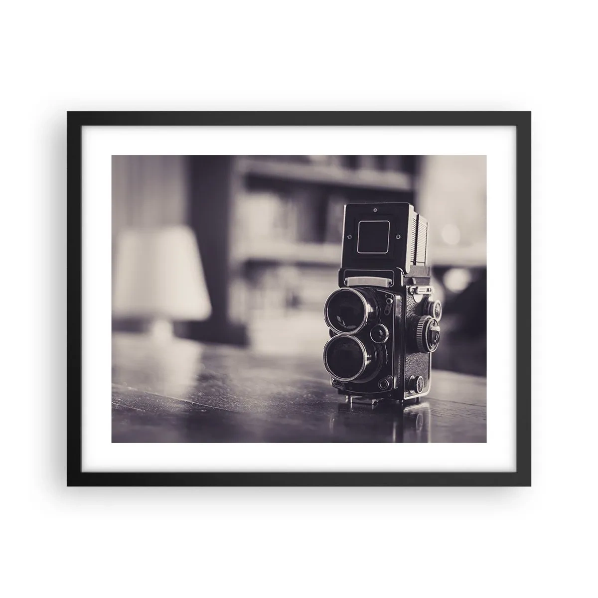 Poster in black frame - Magic of the Old Photograph - 50x40 cm