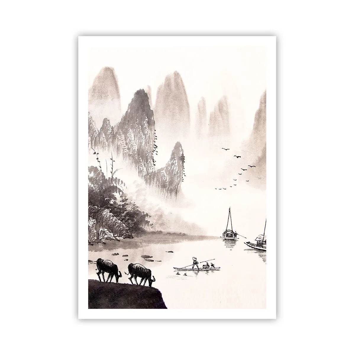 Poster - Everyday Life in the East - 70x100 cm