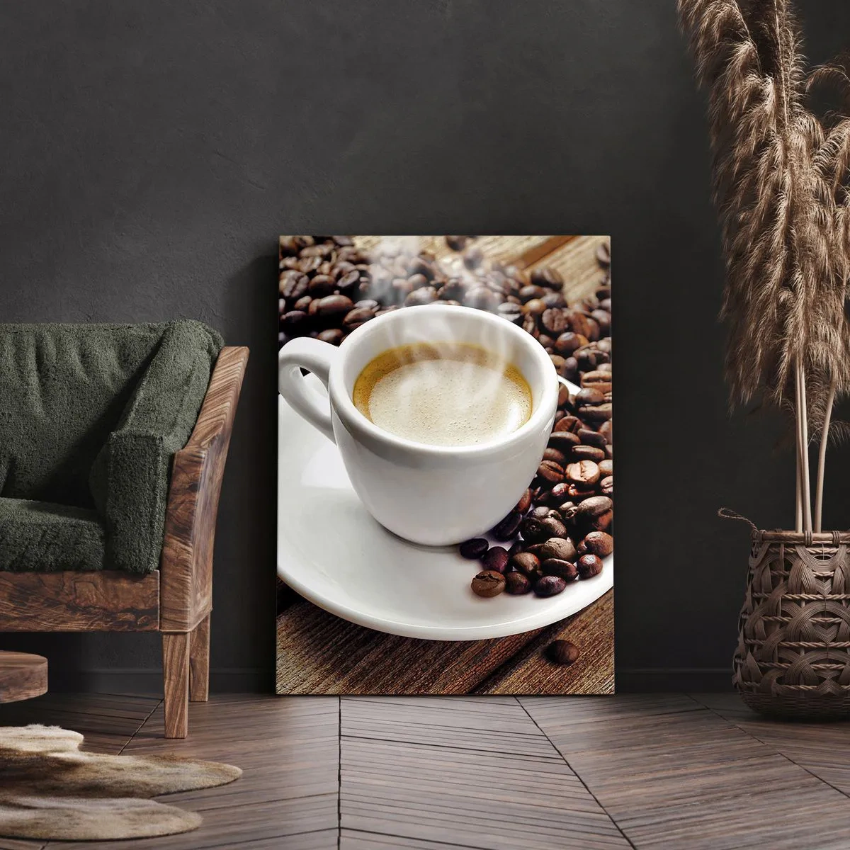 Canvas picture - Coffee Is Served - 65x120 cm