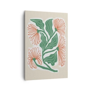 Canvas picture - Folk and Modern - 70x100 cm