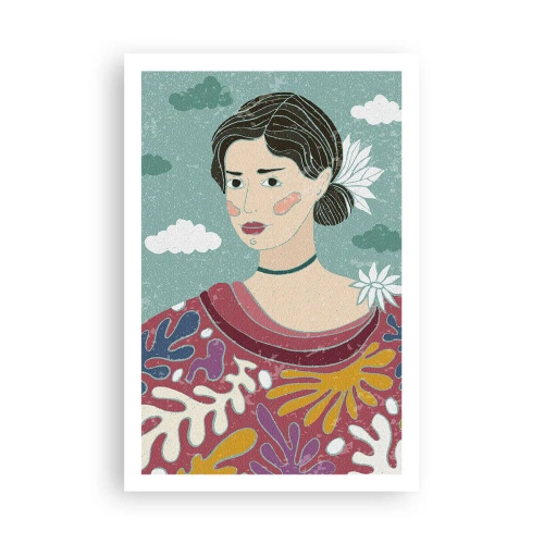 Poster - With a Melancholic Look - 61x91 cm