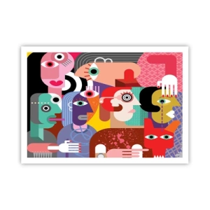 Poster - Picasso Sent Us - 100x70 cm