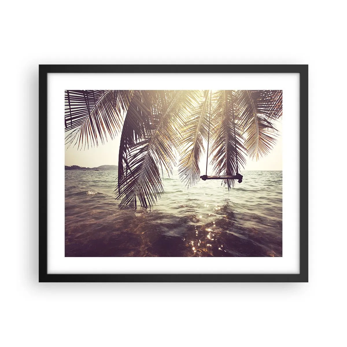 Poster in black frame - You Can Dream as Much as You Wish - 50x40 cm