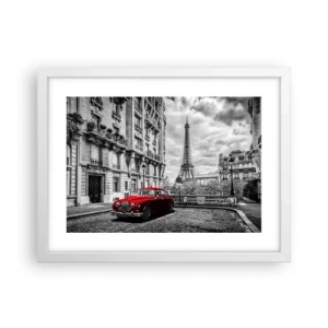 Poster in white frmae - Predator in the City - 40x30 cm