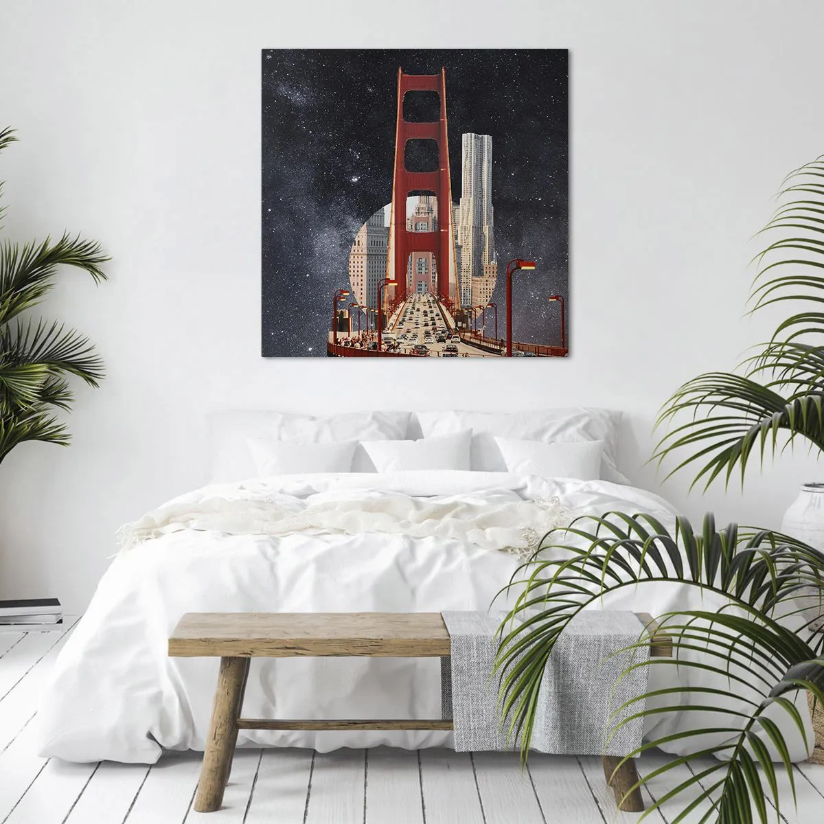 Canvas picture - Always in the Centre - 60x60 cm