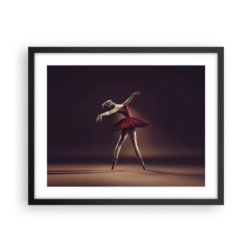 Poster in black frame - Prima Ballerina - 50x40 cm