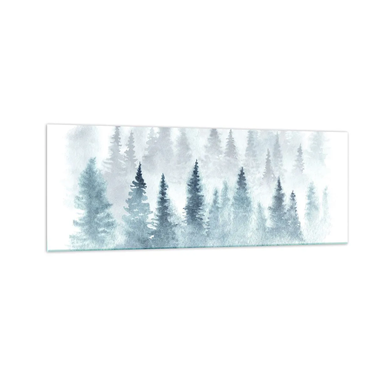 Glass picture - Wrapped up in a Fog - 140x50 cm