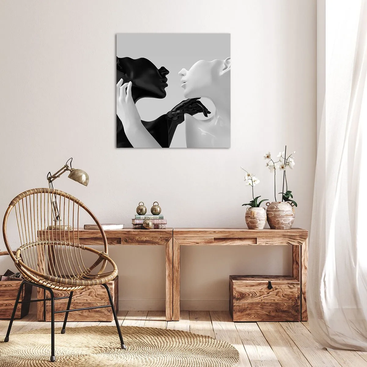 Canvas picture - Attraction - Desire - 60x60 cm