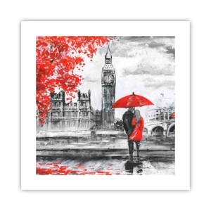 Poster - In Love with London - 40x40 cm