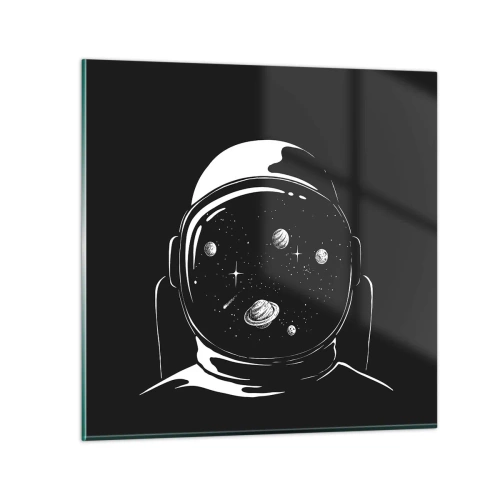 Glass picture - Quite a View - 50x50 cm