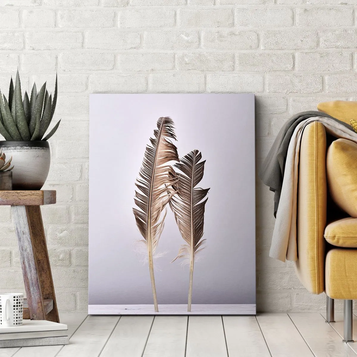 Canvas picture - Against Nothingness - 50x70 cm