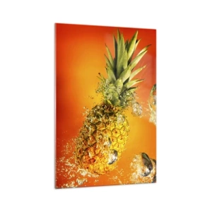Glass picture - Tropical Juicy Freshness - 70x100 cm