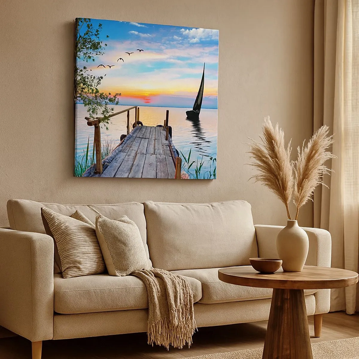 Canvas picture - Good Evening - 30x30 cm