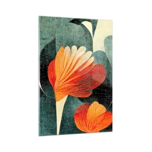 Glass picture - Heat of the Tropics, Coolness of the Ground - 80x120 cm