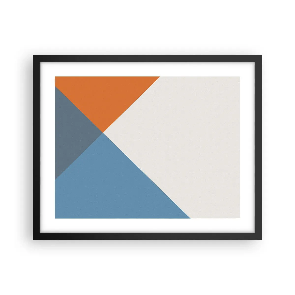 Poster in black frame - At an Angle… - 50x40 cm