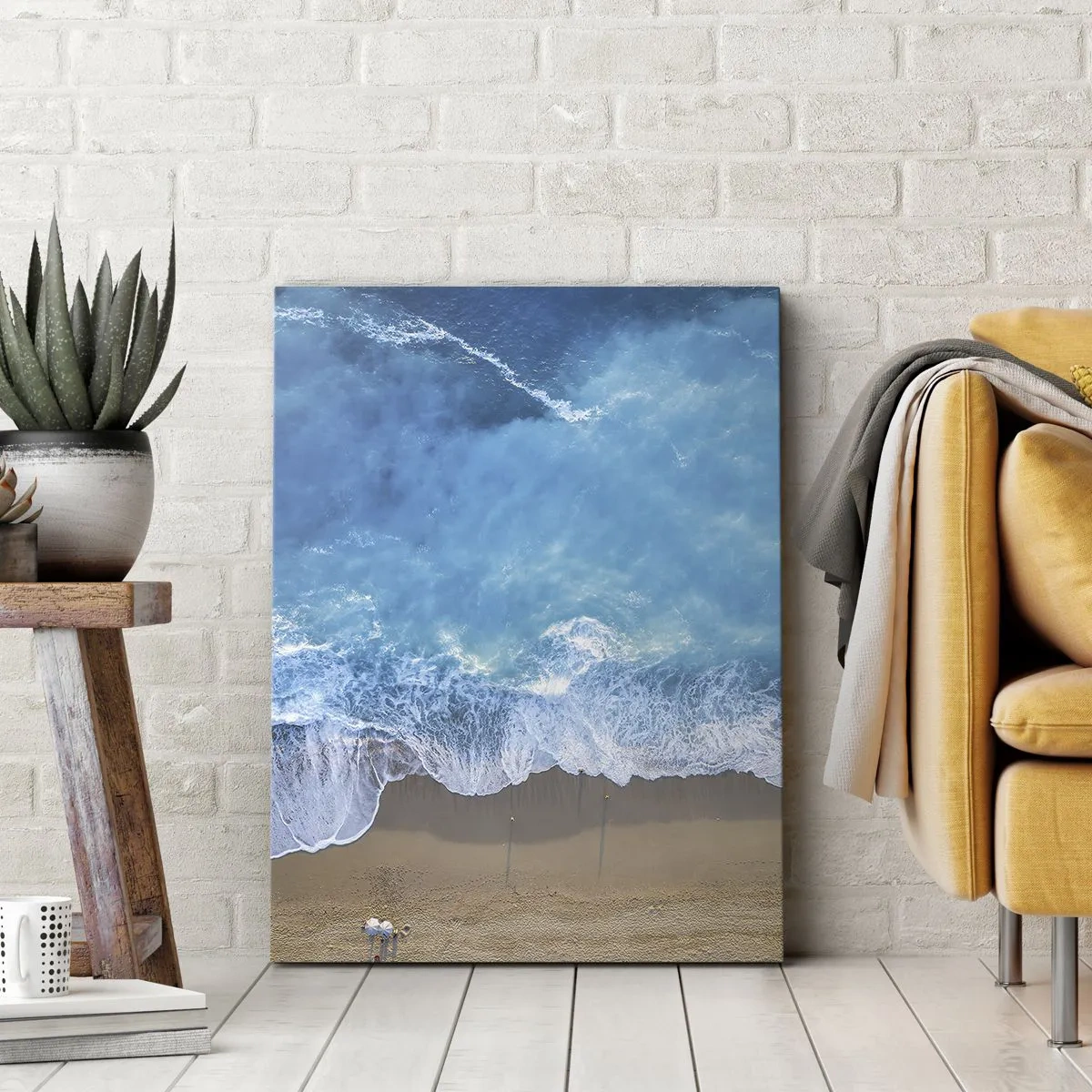 Canvas picture - Power of the Blue - 70x100 cm