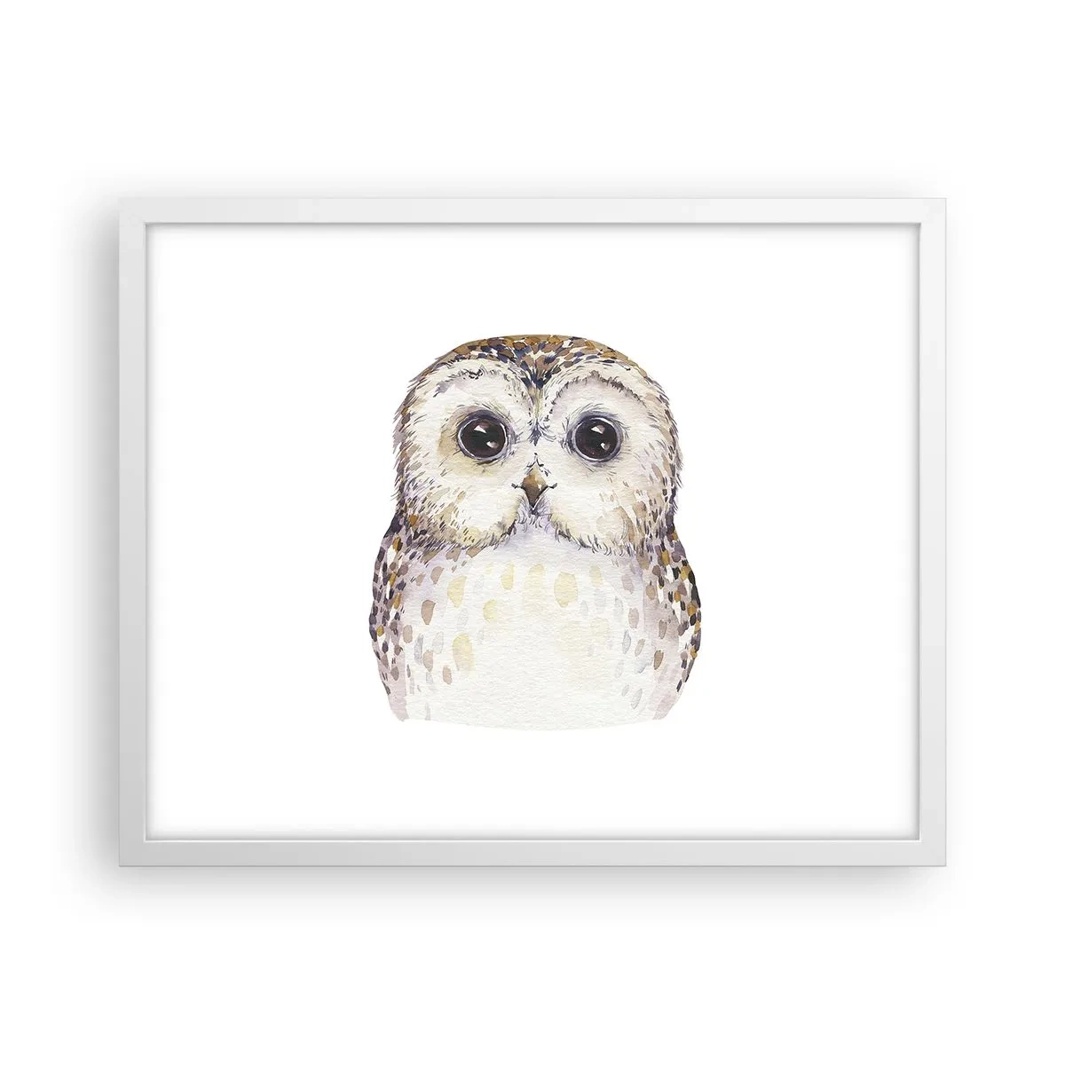 Poster in white frmae - Look Me in the Eyes - 50x40 cm