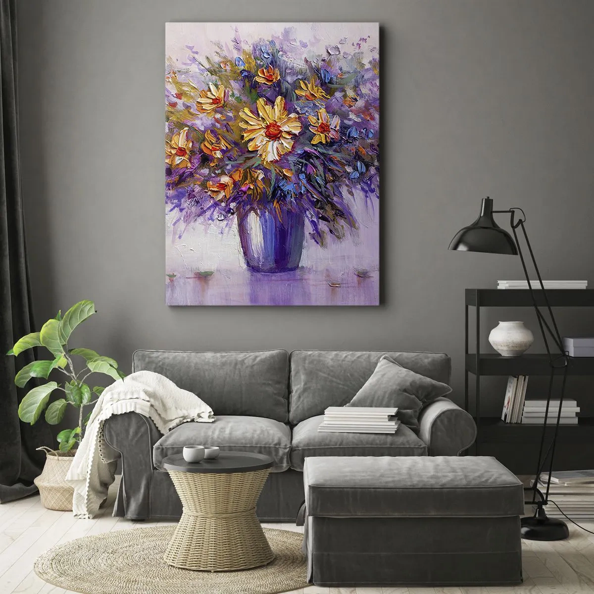 Canvas picture - Smells Sweet, Looks Sweet - 65x120 cm