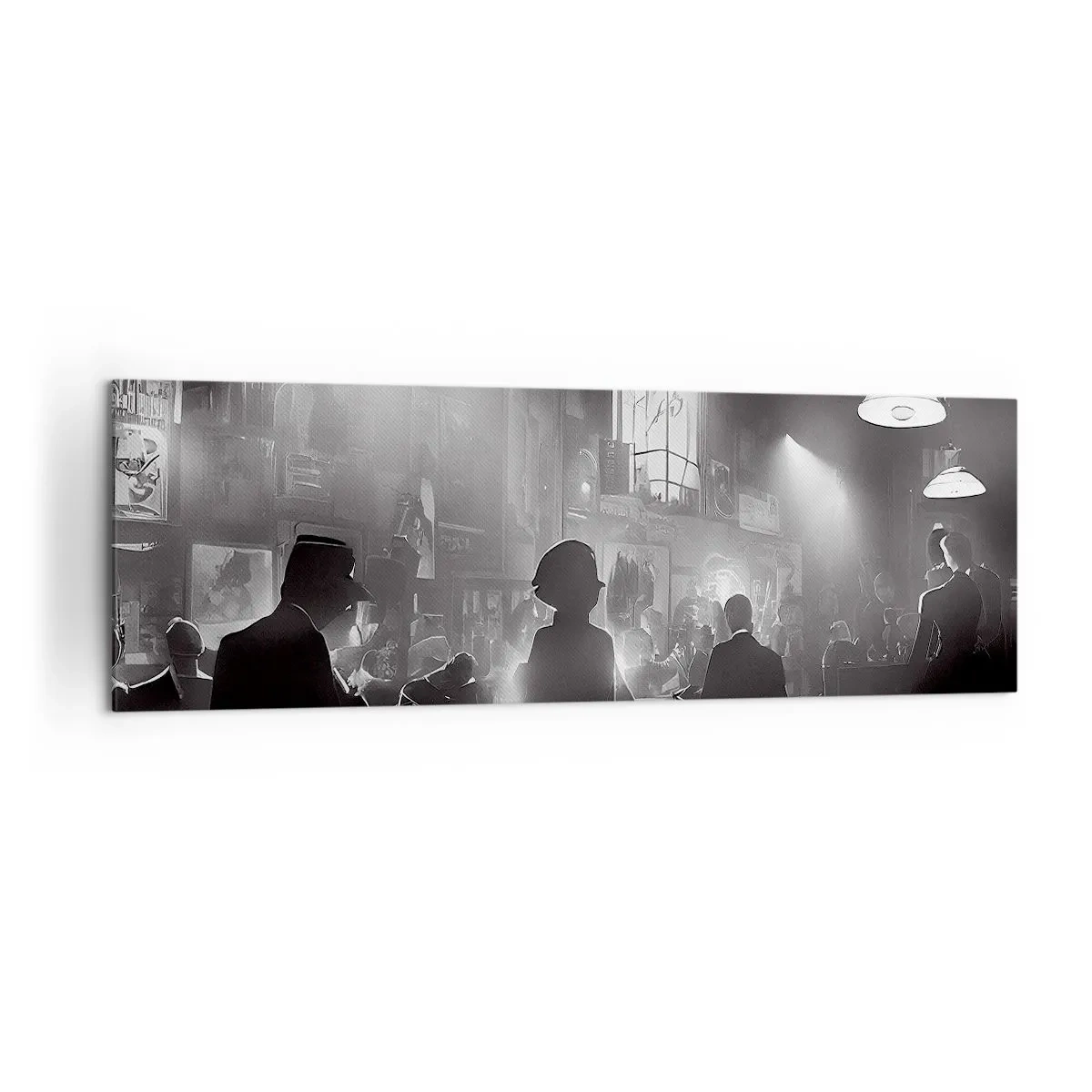 Canvas picture - In Jazz Ambiance - 160x50 cm