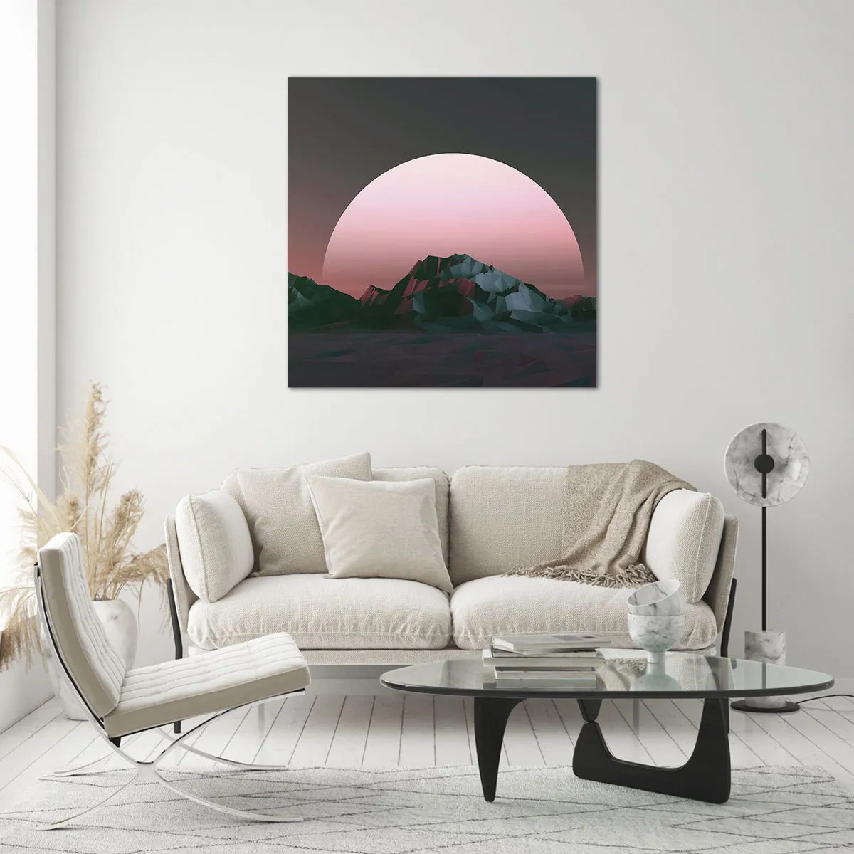 Glass picture - In a Neighbouring Galaxy - 70x70 cm
