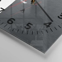 Clock face with numbers